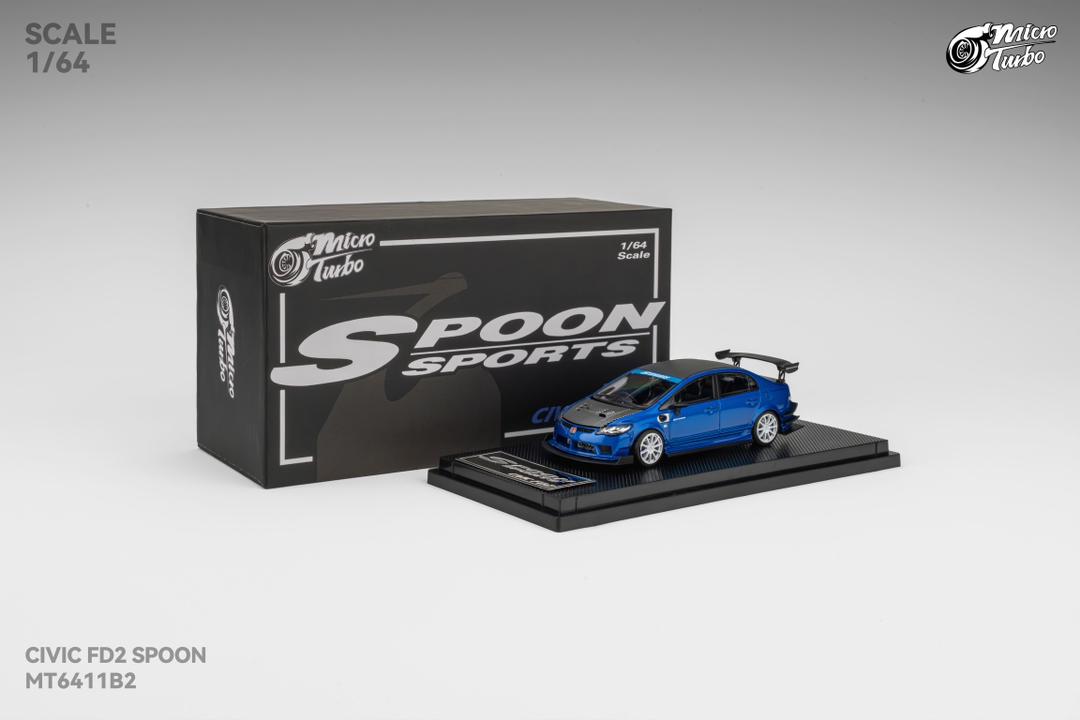 1/64 Civic FD2, Spoon modified - Micro Turbo - MT6411B2