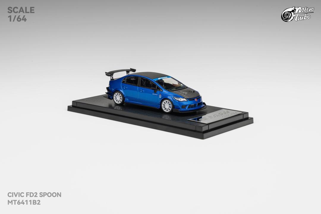 1/64 Civic FD2, Spoon modified - Micro Turbo - MT6411B2