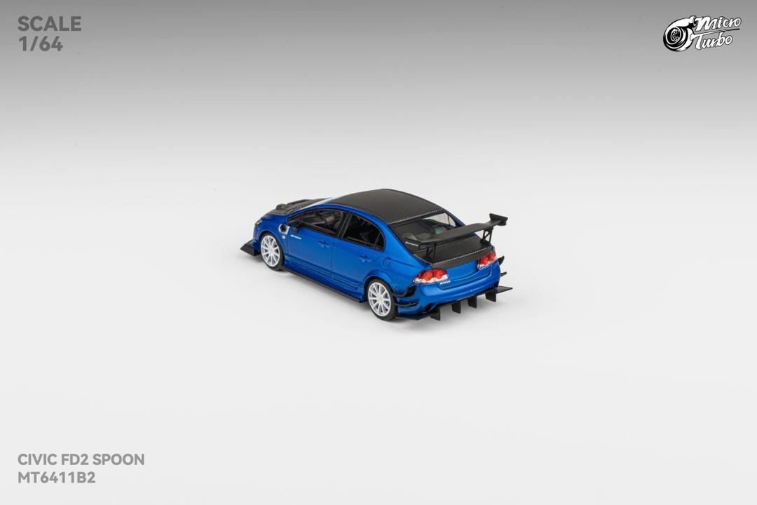 1/64 Civic FD2, Spoon modified - Micro Turbo - MT6411B2
