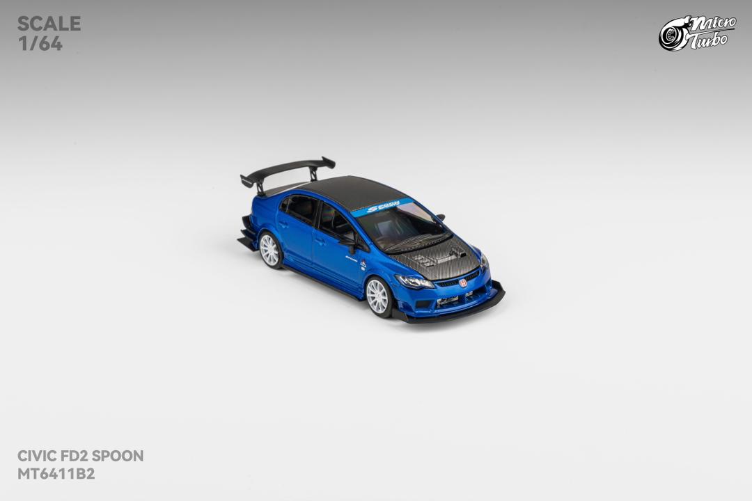 1/64 Civic FD2, Spoon modified - Micro Turbo - MT6411B2
