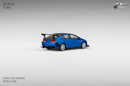 1/64 Civic FD2, Spoon modified - Micro Turbo - MT6411B2