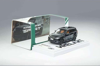 1/64 Range Rover Sport Metallic Black - Whelart - (H-002J)