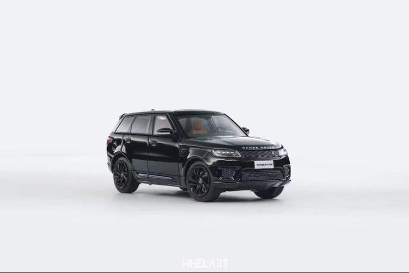 1/64 Range Rover Sport Metallic Black - Whelart - (H-002J)