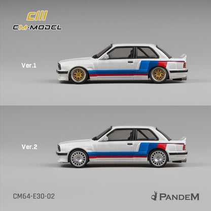 1/64 BMW 3 Series M3  Mk1 E30 Pandem Rocket Bunny wide-body modified version - CM Models - CM64-E30-02