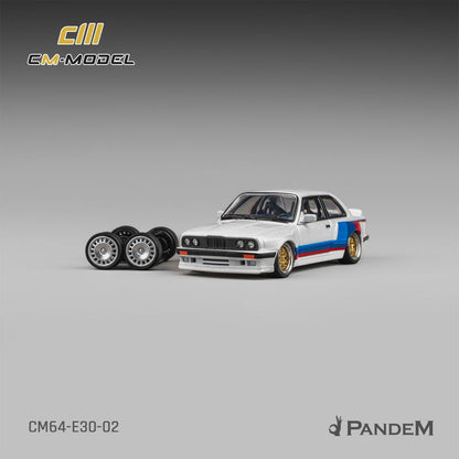 1/64 BMW 3 Series M3  Mk1 E30 Pandem Rocket Bunny wide-body modified version - CM Models - CM64-E30-02