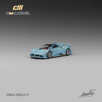 1/64 Pagani Imola V12 ice crystal blue Azzurro Sardegna - CM Models - CM64-IMOLA-11