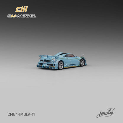 1/64 Pagani Imola V12 ice crystal blue Azzurro Sardegna - CM Models - CM64-IMOLA-11