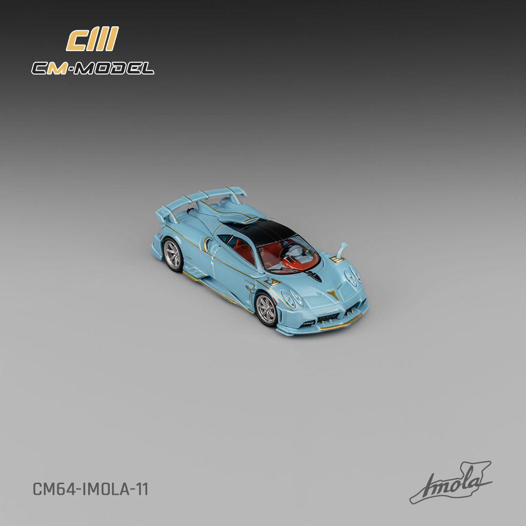1/64 Pagani Imola V12 ice crystal blue Azzurro Sardegna - CM Models - CM64-IMOLA-11