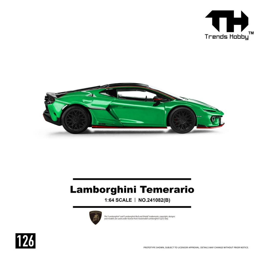 1/64  Lamborghini "Reckless" Temerario - Trends Hobby - 2 colour options