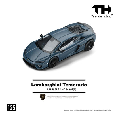 1/64  Lamborghini "Reckless" Temerario - Trends Hobby - 2 colour options
