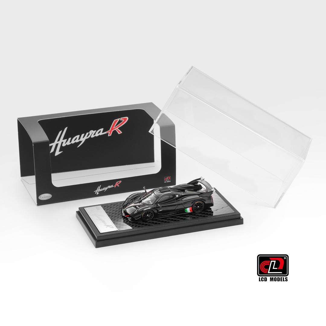 1/64 Pagani Huayra R Evo Gloss Black Carbon - LCD Models - LCD64028-CBI