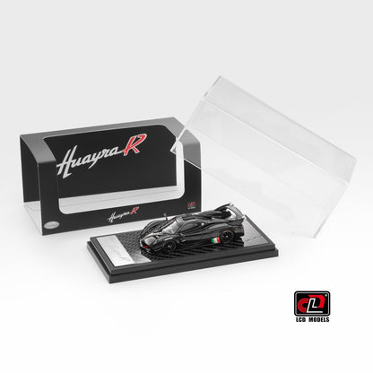 1/64 Pagani Huayra R Evo Gloss Black Carbon - LCD Models - LCD64028-CBI
