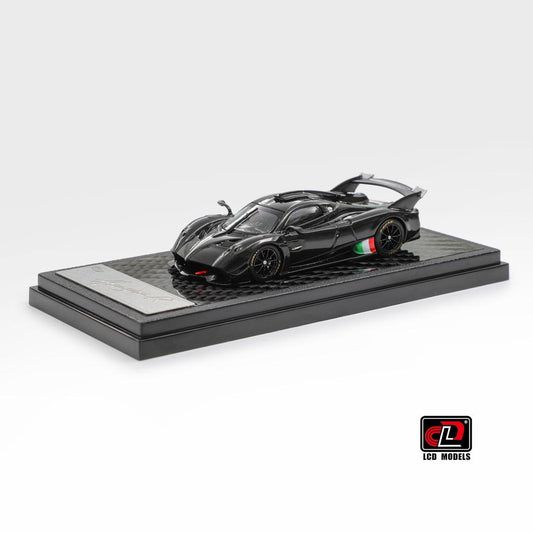 1/64 Pagani Huayra R Evo Gloss Black Carbon - LCD Models - LCD64028-CBI