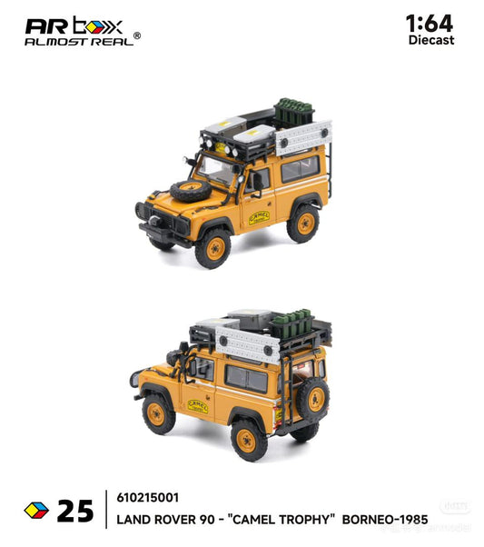 1/64 Borneo Racing Land Rover 90 "Camel Trophy" Borneo  - AR Box - 610215001