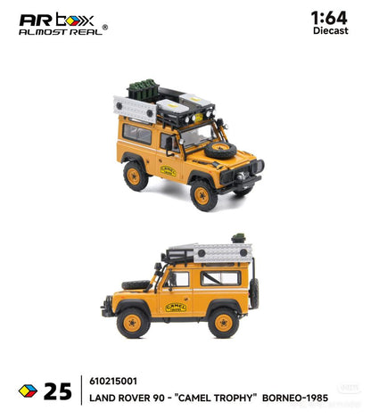 1/64 Borneo Racing Land Rover 90 "Camel Trophy" Borneo  - AR Box - 610215001