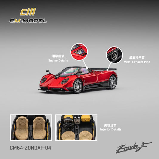 1/64 Pagani Zonda F Roadster - CM Models - CM64-ZondaF-04