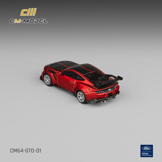 1/64 Mustang GTD - Flame Red Chroma Flame - CM Models - CM64-GTD-01