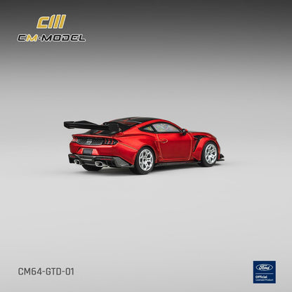 1/64 Mustang GTD - Flame Red Chroma Flame - CM Models - CM64-GTD-01