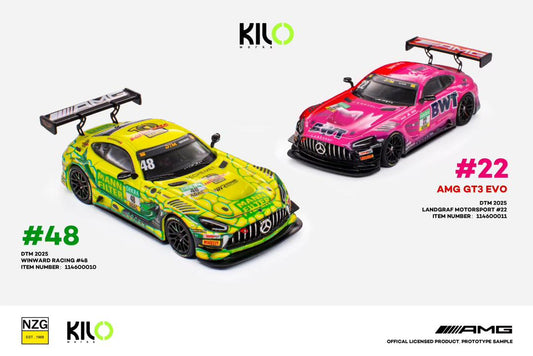 1/64 AMG GT3 EVO II. 2025 DTM competition - KiloWorks - 2 options