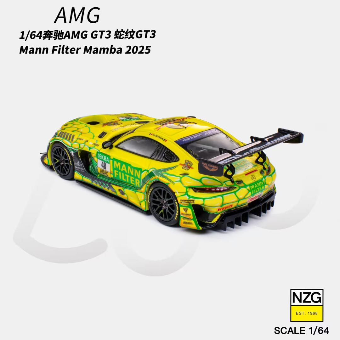 1/64 AMG GT3 EVO II. 2025 DTM competition - KiloWorks - 2 options