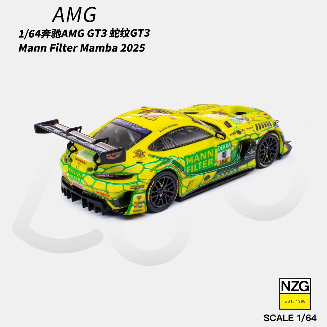 1/64 AMG GT3 EVO II. 2025 DTM competition - KiloWorks - 2 options