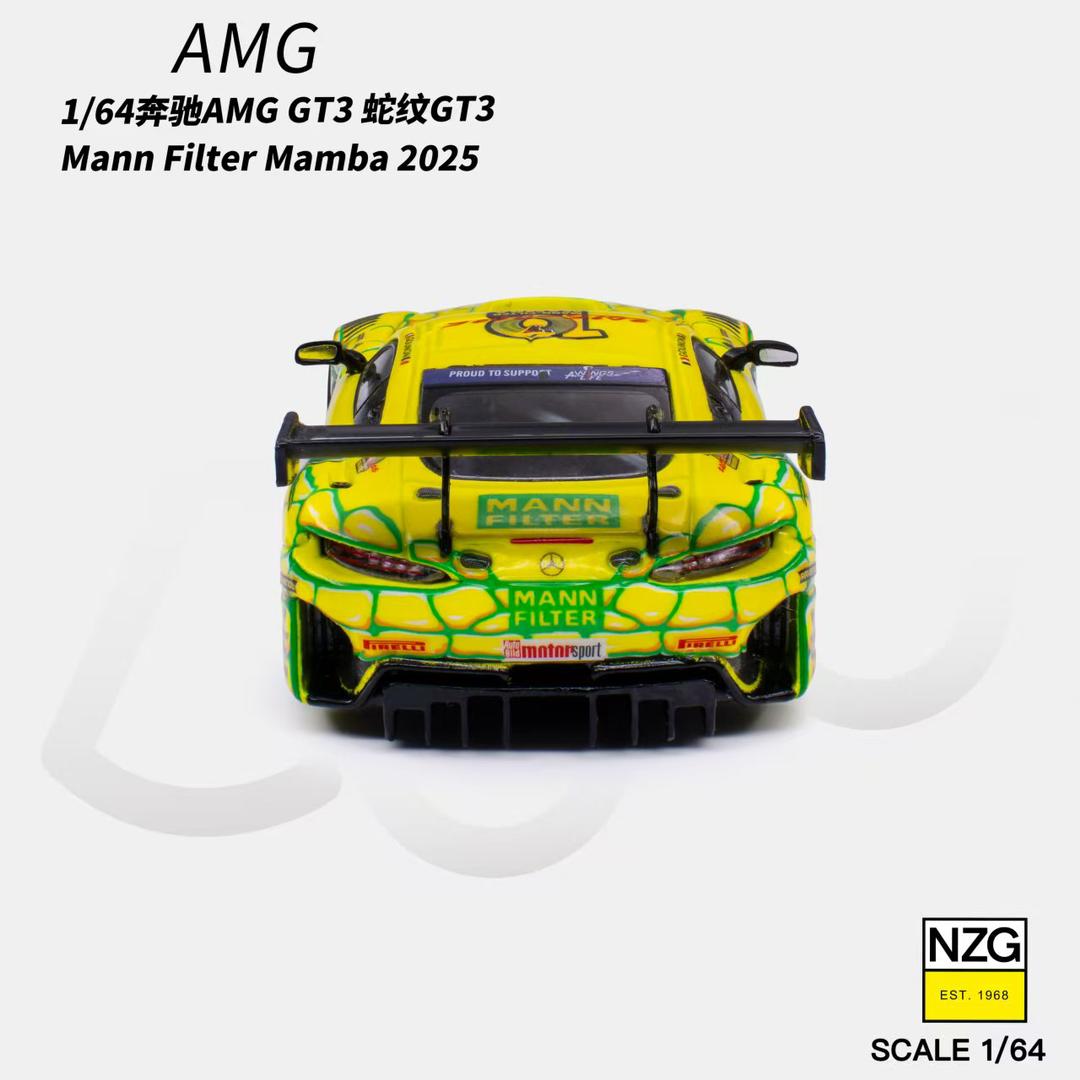 1/64 AMG GT3 EVO II. 2025 DTM competition - KiloWorks - 2 options