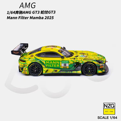 1/64 AMG GT3 EVO II. 2025 DTM competition - KiloWorks - 2 options