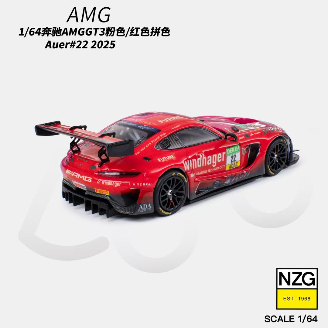 1/64 AMG GT3 EVO II. 2025 DTM competition - KiloWorks - 2 options