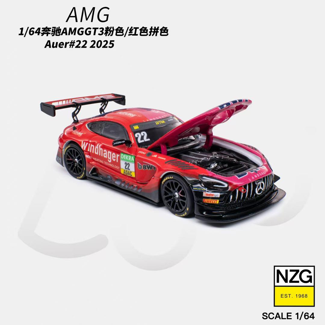 1/64 AMG GT3 EVO II. 2025 DTM competition - KiloWorks - 2 options