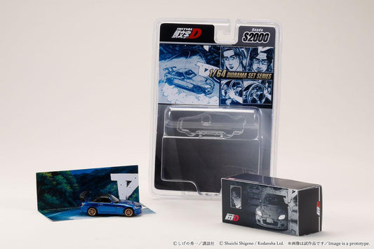 1:64 Honda S2000/Initial D Toshiya Joshima vs Takumi Fujiwara - Hobby Japan - HJDMD012