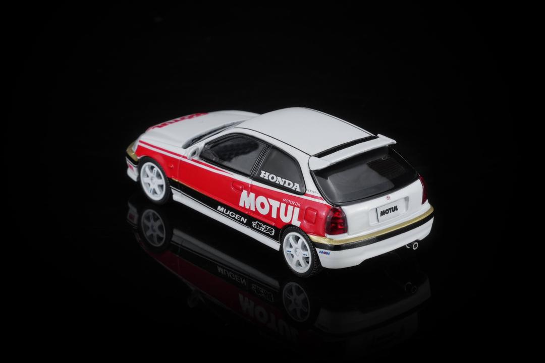 1/64 Honda Civic Type-R 1st generation EK9 "No Good Racing" - Motor Helix - 2 colour choice