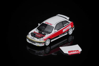 1/64 Honda Civic Type-R 1st generation EK9 "No Good Racing" - Motor Helix - 2 colour choice