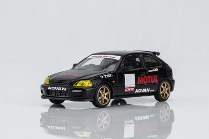 1/64 Honda Civic Type-R 1st generation EK9 "No Good Racing" - Motor Helix - 2 colour choice
