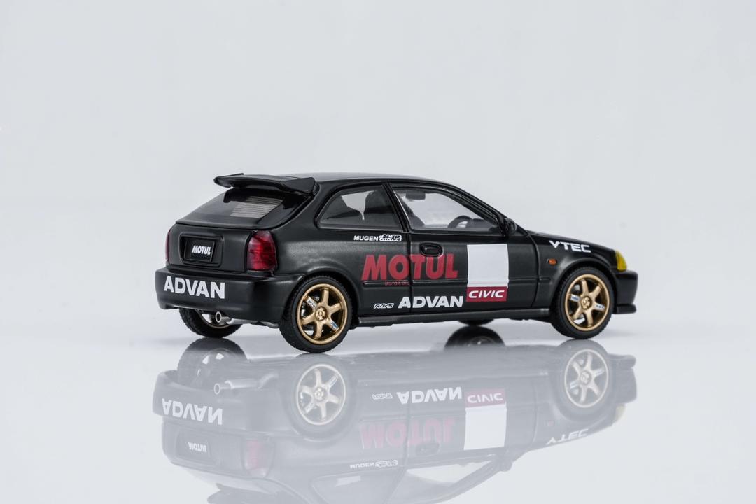 1/64 Honda Civic Type-R 1st generation EK9 "No Good Racing" - Motor Helix - 2 colour choice