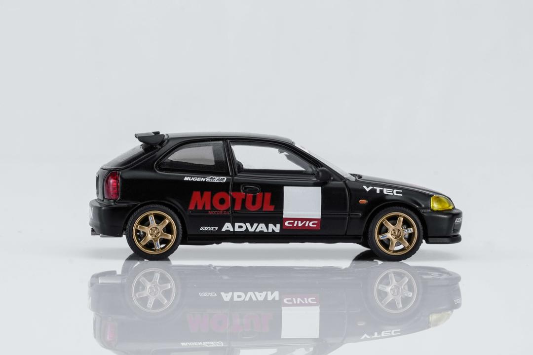 1/64 Honda Civic Type-R 1st generation EK9 "No Good Racing" - Motor Helix - 2 colour choice
