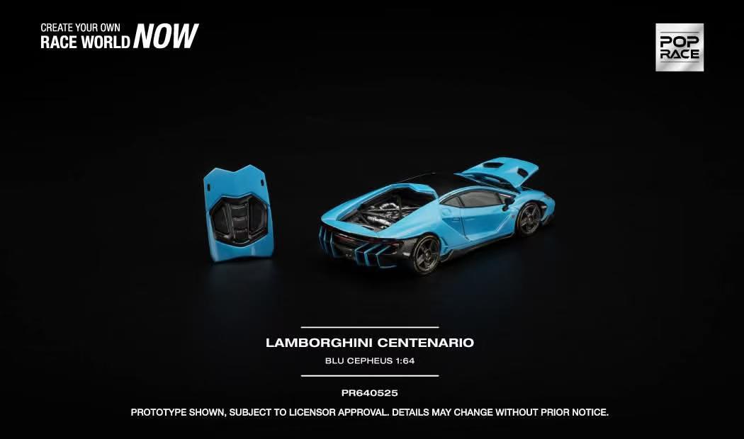 1/64 - Lamborghini Centenario LP770-4 Centennial Edition - Poprace - PR640525