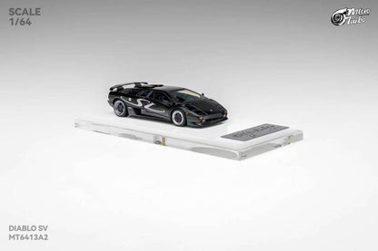 1/64 Diablo SV Metallic Black - Micro Turbo - MT6413A2