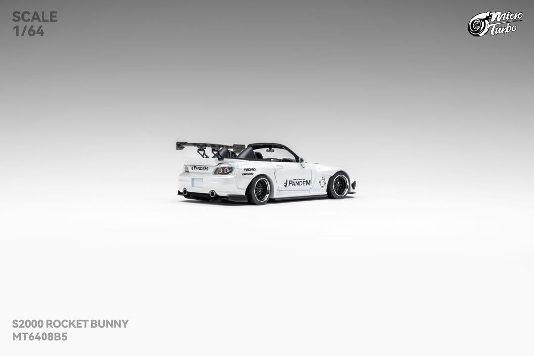 1/64 S2000 AP1, Pandem Rocket Bunny wide-body modification - Micro Turbo - MT6408B5