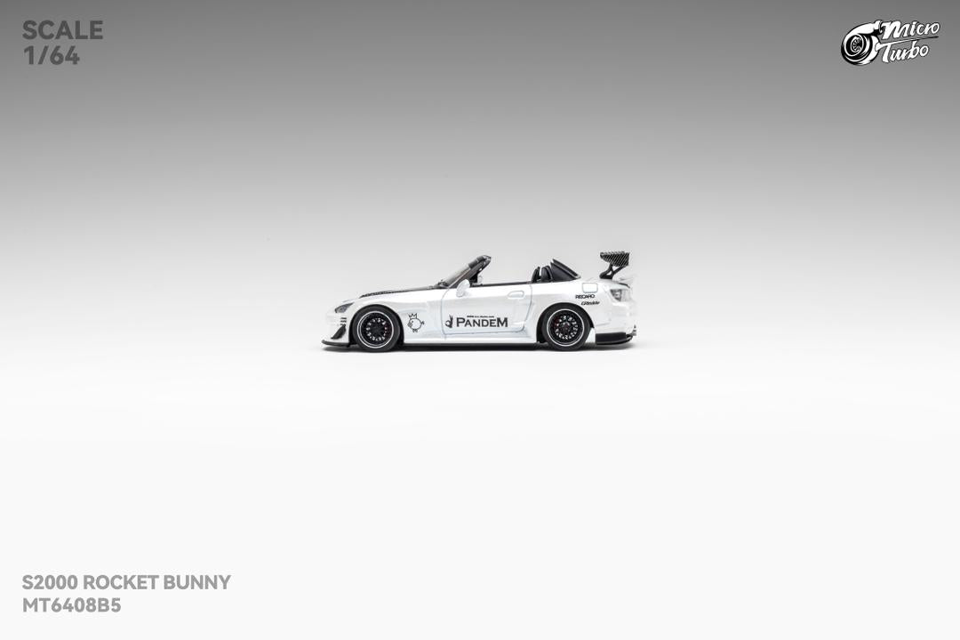 1/64 S2000 AP1, Pandem Rocket Bunny wide-body modification - Micro Turbo - MT6408B5