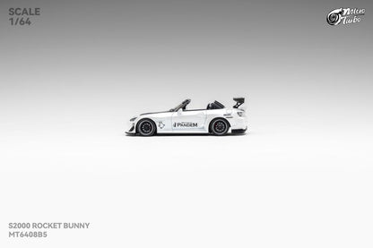 1/64 S2000 AP1, Pandem Rocket Bunny wide-body modification - Micro Turbo - MT6408B5
