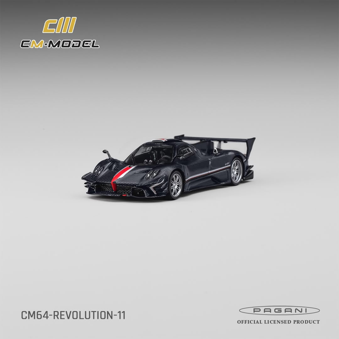 1/64 Zonda R Evolucion Navy Carbon Fiber - CM Models - CM64-REVOLUTION-11