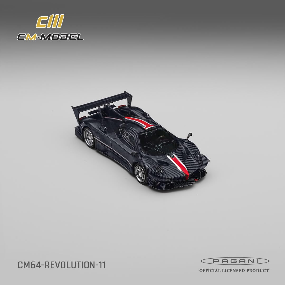 1/64 Zonda R Evolucion Navy Carbon Fiber - CM Models - CM64-REVOLUTION-11
