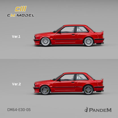 1/64 BMW M3 E30  Rocket Bunny wide-body modified version - CM Models - CM64-E30-05