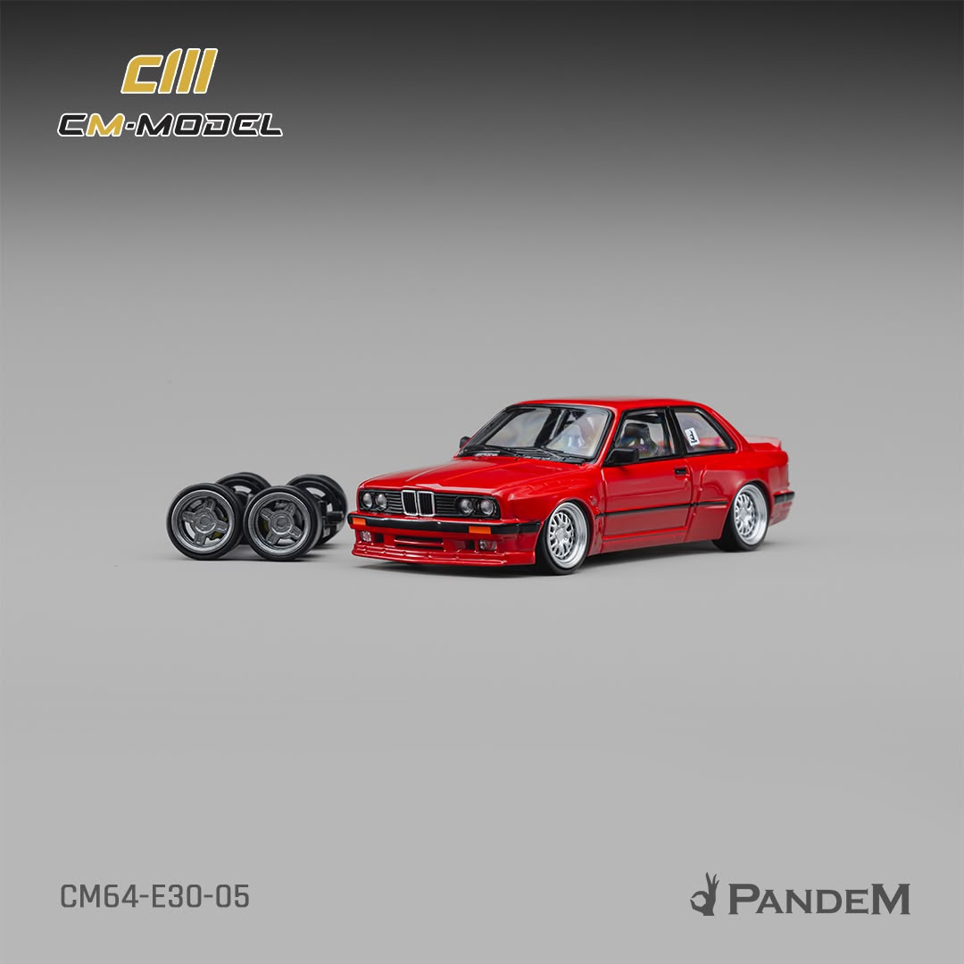 1/64 BMW M3 E30  Rocket Bunny wide-body modified version - CM Models - CM64-E30-05