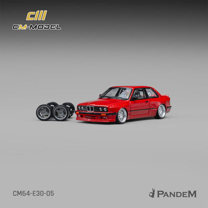 1/64 BMW M3 E30  Rocket Bunny wide-body modified version - CM Models - CM64-E30-05