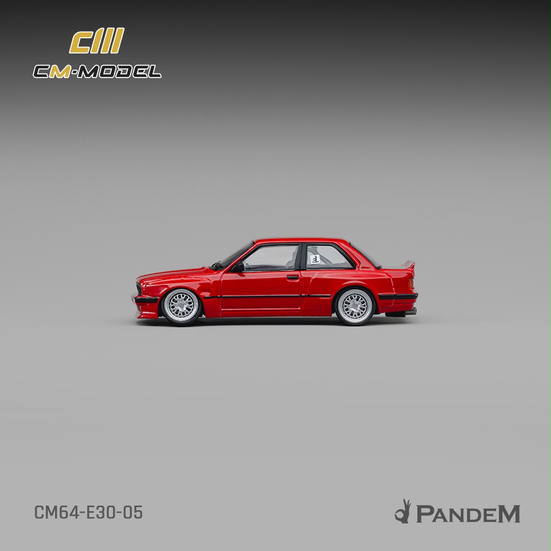 1/64 BMW M3 E30  Rocket Bunny wide-body modified version - CM Models - CM64-E30-05
