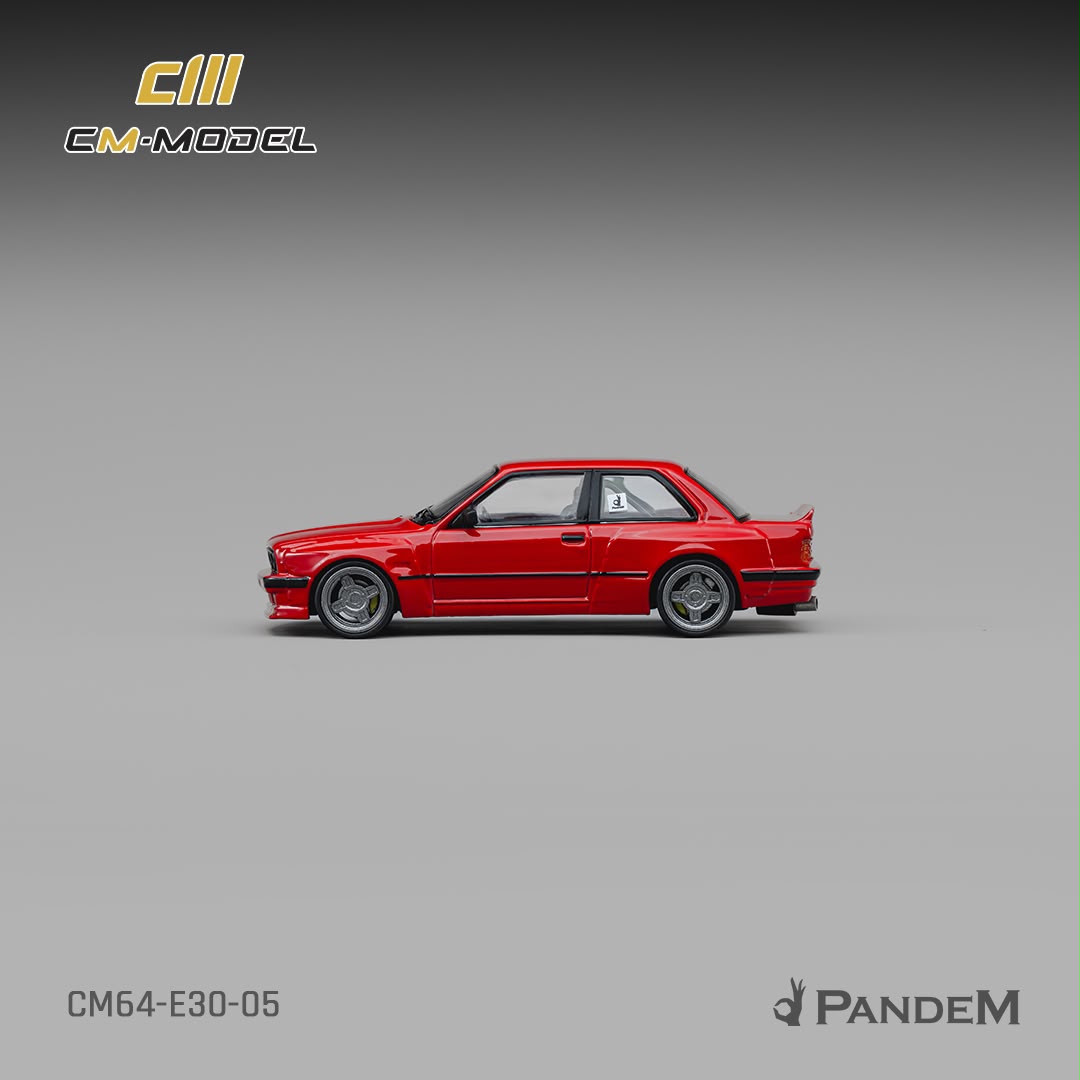 1/64 BMW M3 E30  Rocket Bunny wide-body modified version - CM Models - CM64-E30-05