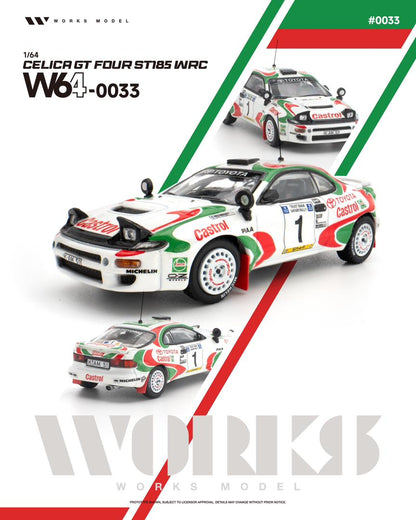 1/64 Celica GT-Four ST185 WRC - Works Models - W640033