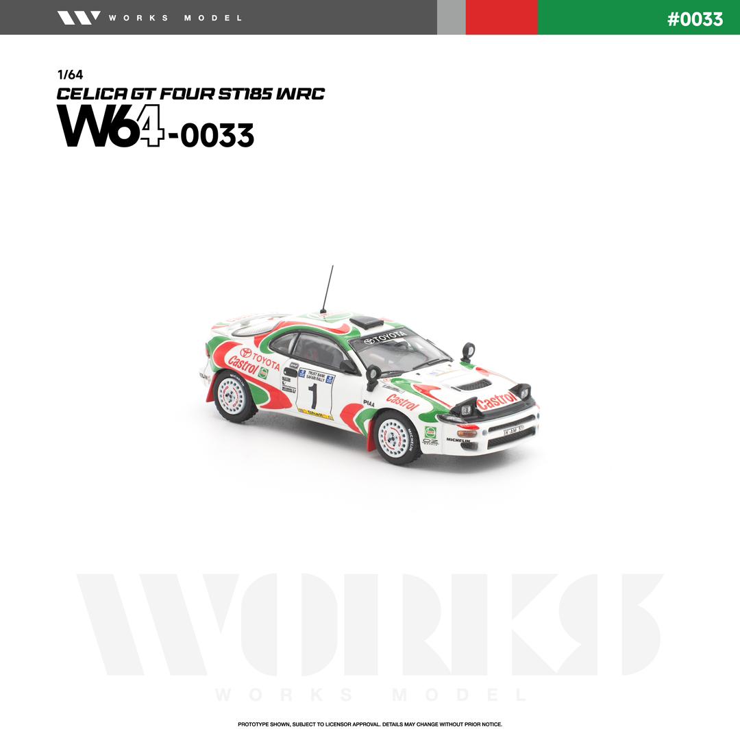 1/64 Celica GT-Four ST185 WRC - Works Models - W640033
