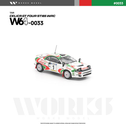 1/64 Celica GT-Four ST185 WRC - Works Models - W640033